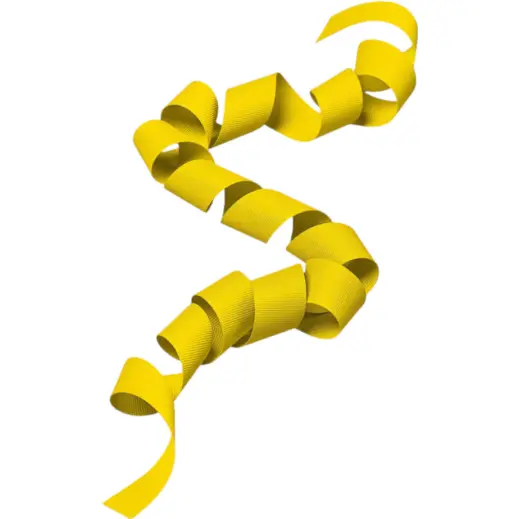 Petersham Ribbon - 1.3m Yellow
